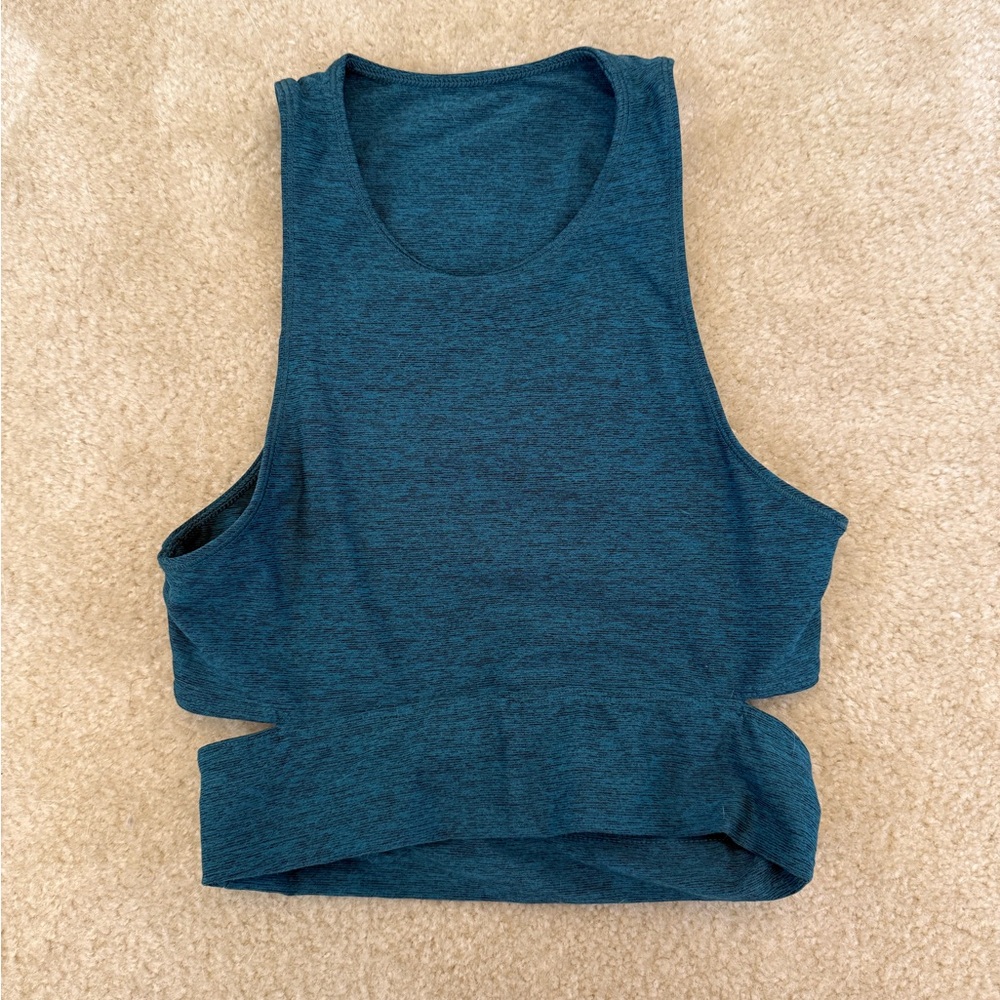 Outdoor Voices Women's Blue Tank Top